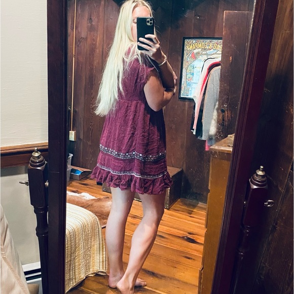 Free People Sunrise Wanderer Mini Dress - Picture 12 of 14